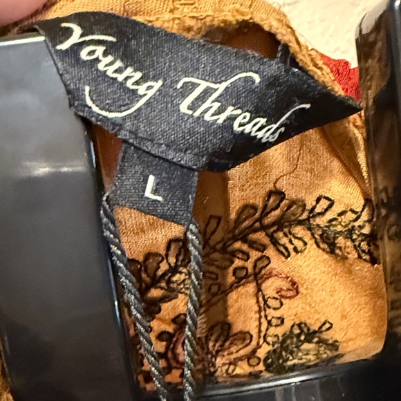 Bohemian Patchwork Open Front Duster Kimono Bell Sleeves Boho Western - Picture 6 of 6